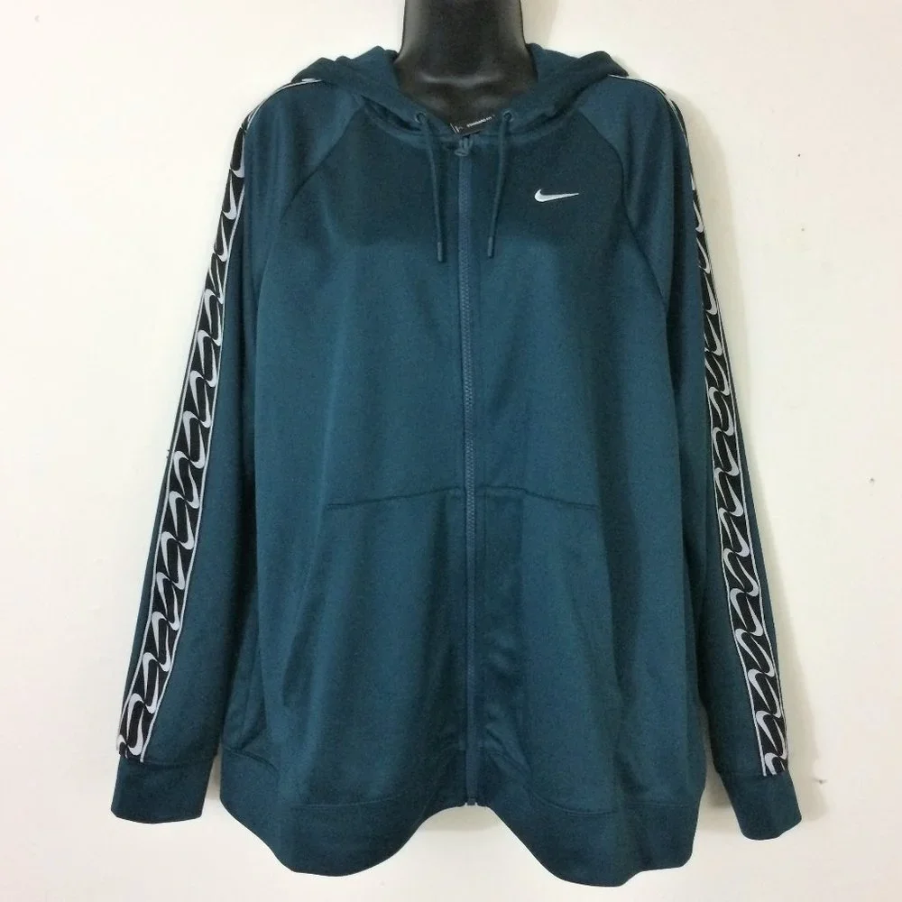 Nike Women's Logo Tape Full Zip Hoodie 2X